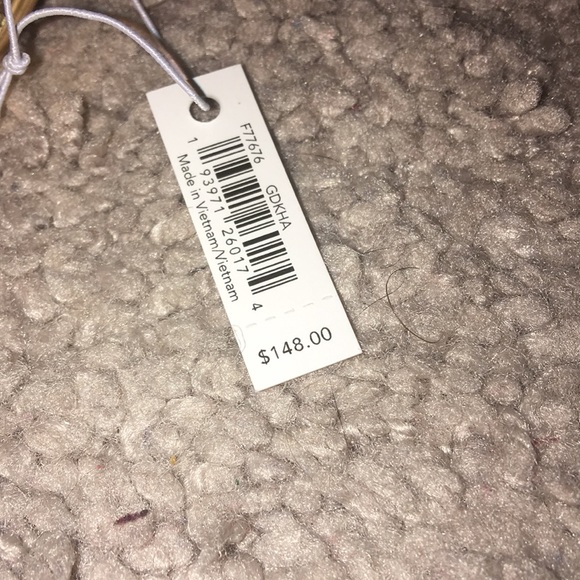 Coach New York Signature Teddy Bear Bag Charm Keychain FOB new tan F77676 - Picture 8 of 9